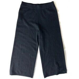 100% cashmere pants culottes L
